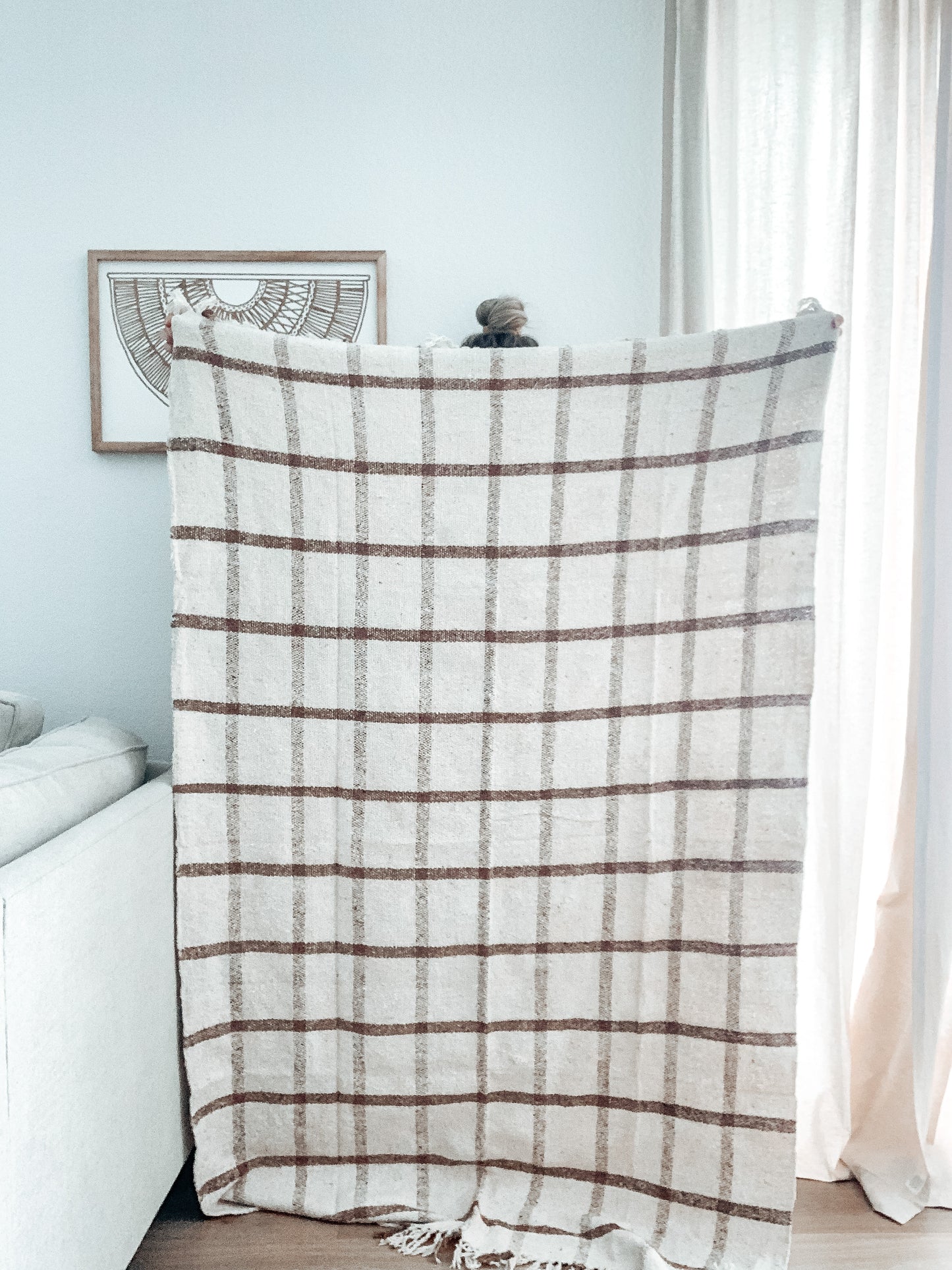 Plaid Throw Blanket