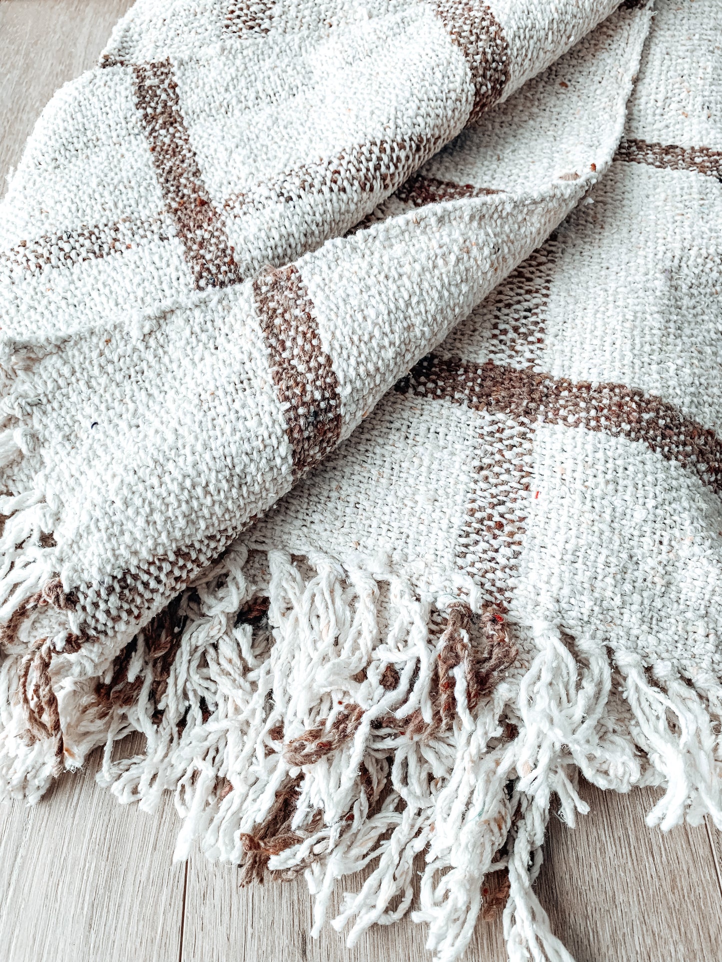 Plaid Throw Blanket