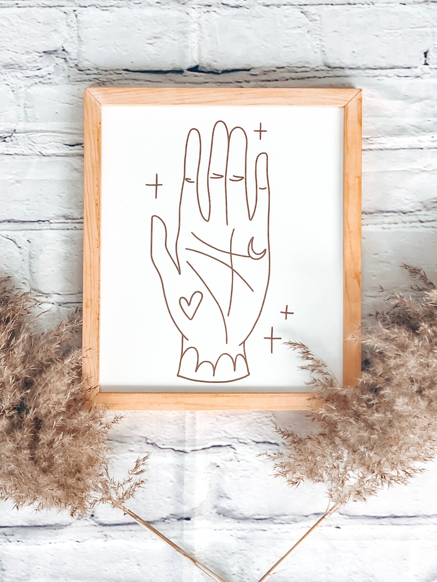 Palmistry | Modern Boho Wood Sign