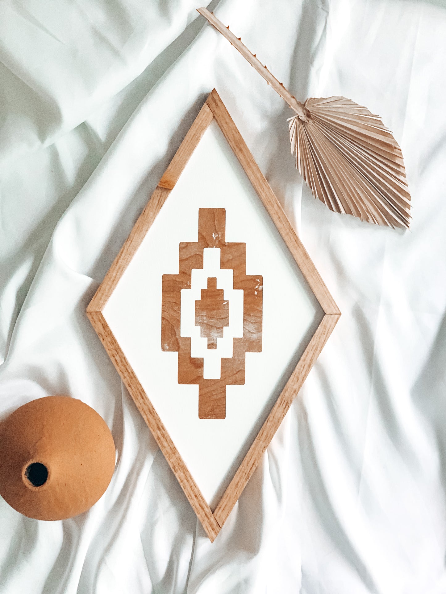 Baja | Boho Southwest Diamond Wall Sign