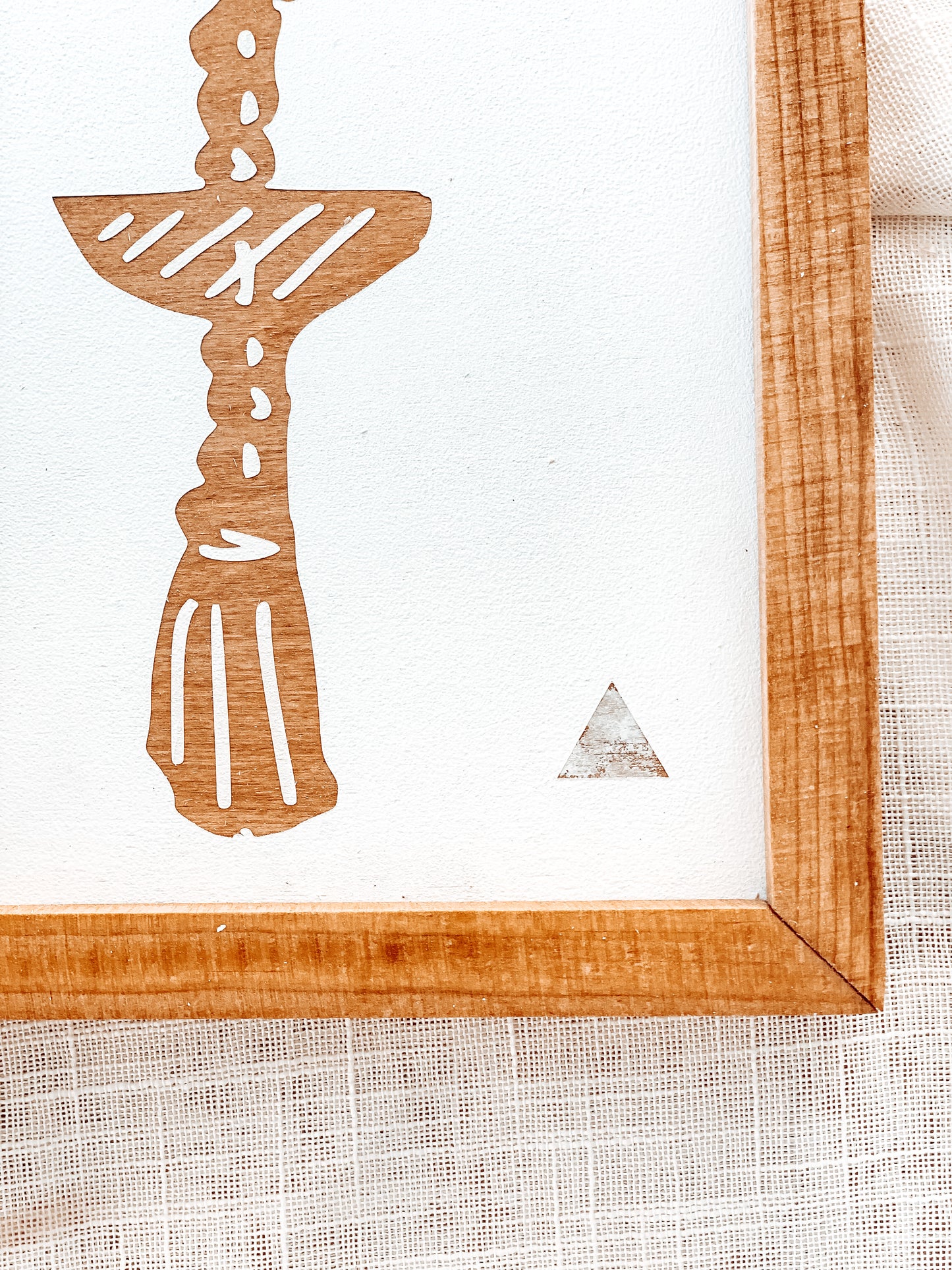 Tribal Wall Hanging | Wood Wall Decor